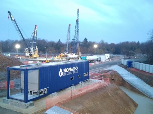 Traitement des laitances de béton sur un chantier d’envergure internationale