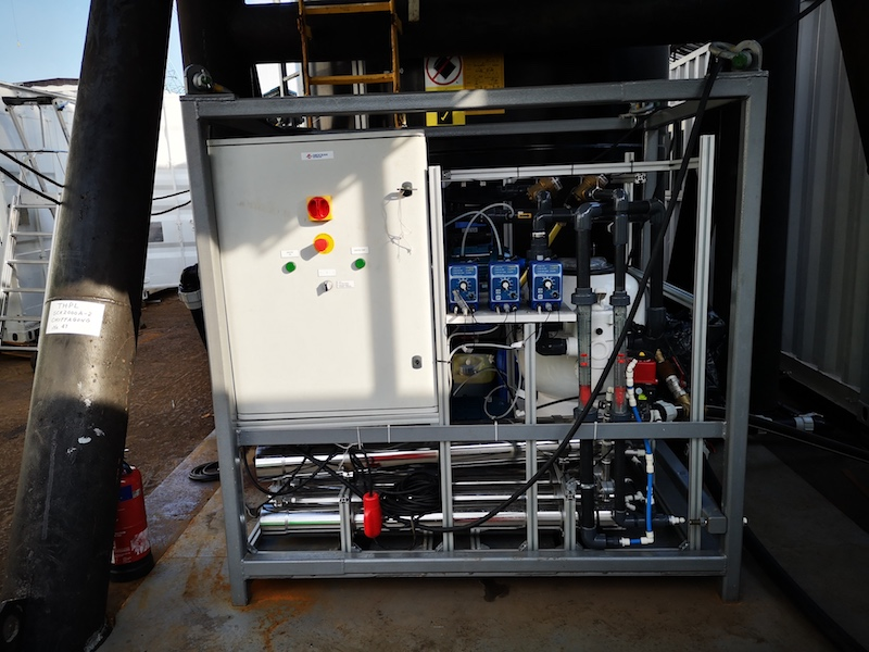SKID de production d’eau potable au Bangladesh