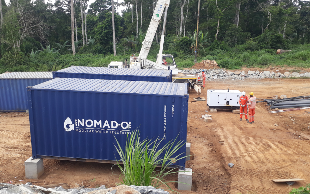 Station d’épuration 1000 EH pour chantier d’aménagement hydro-électrique au Cameroun