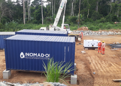 Station d’épuration 1000 EH pour chantier d’aménagement hydro-électrique au Cameroun