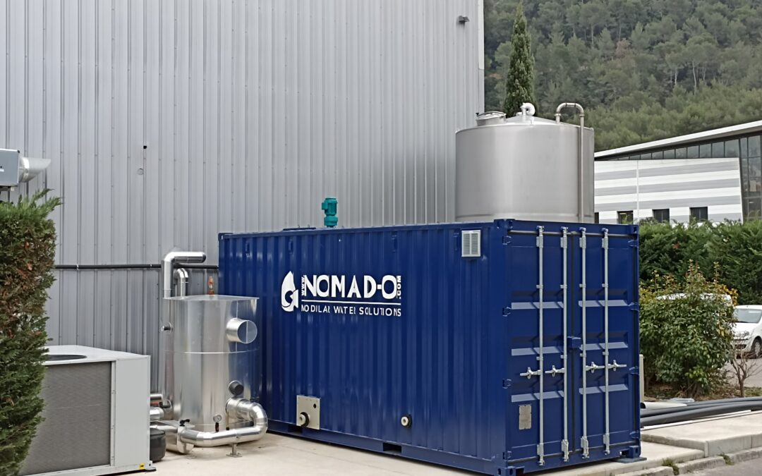 Unité de neutralisation d’un effluent industriel